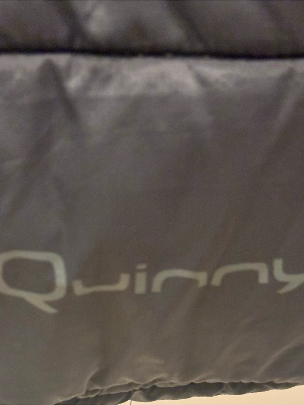 Quinn Black Puffer Baby Stroller Footmuff with Hood - Picture 2 of 6